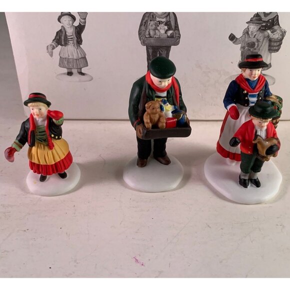Dept 56 The Toy Peddler, Alpine Village Christmas Village Accessory from 1990 - Picture 6 of 8